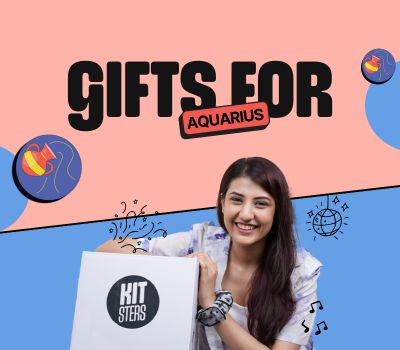 Gifts For Aquarius ♒ - DIY kits from Kitsters