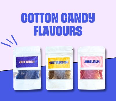 Cotton Candy Flavors - DIY kits from Kitsters
