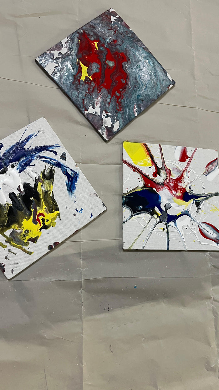 DIY Fluid Wheel Art Kit — made by a Kitsters maker
