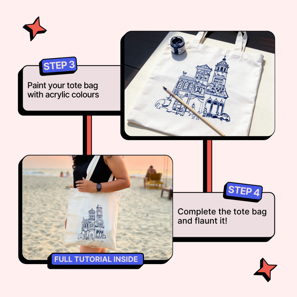 DIY Tote Bag Painting Kit