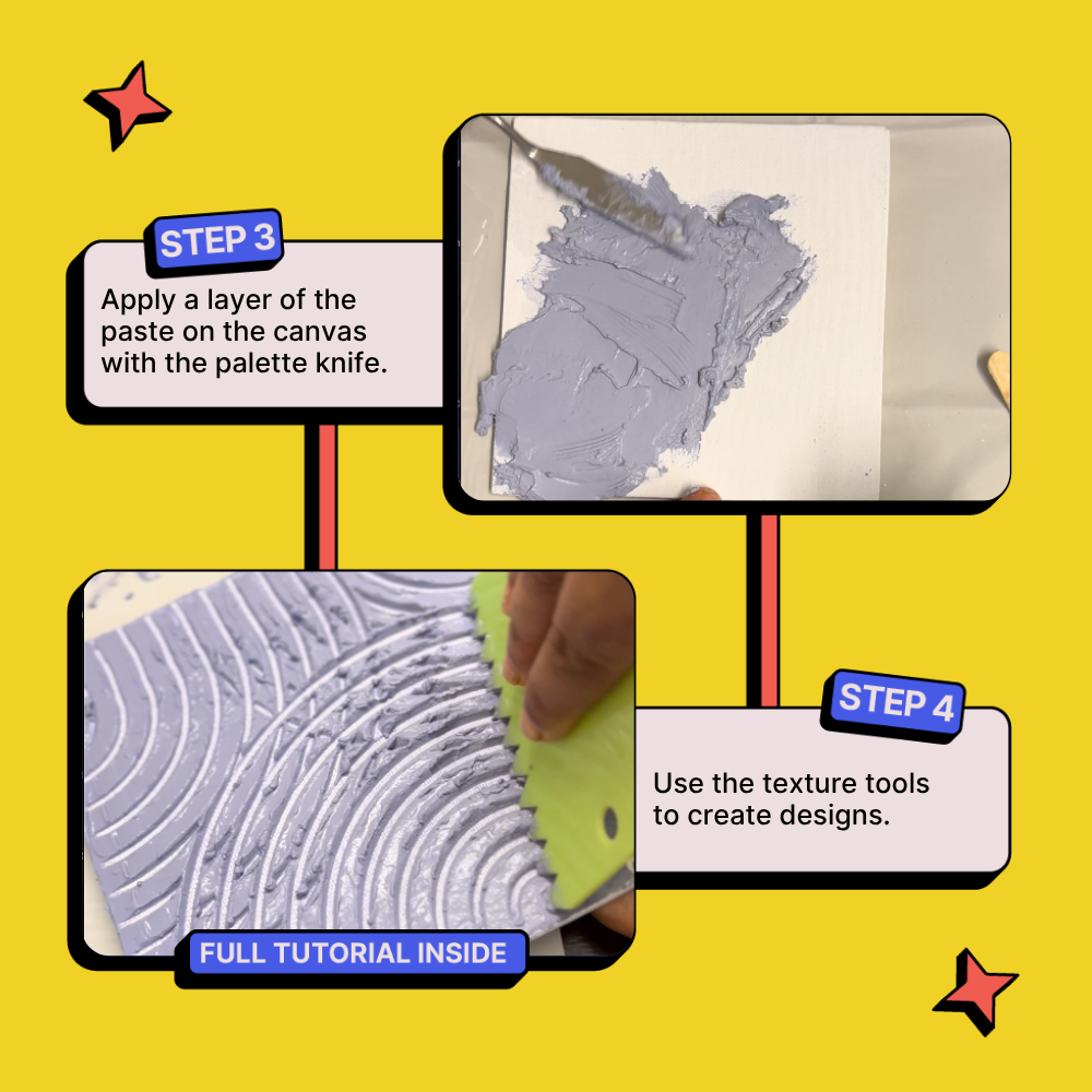 DIY Texture Painting Kit