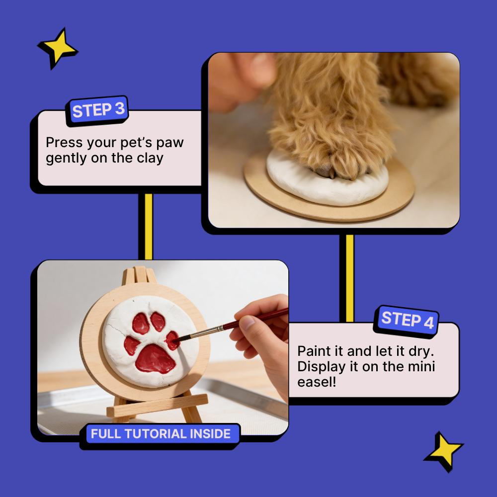 DIY Paw Printing Kit