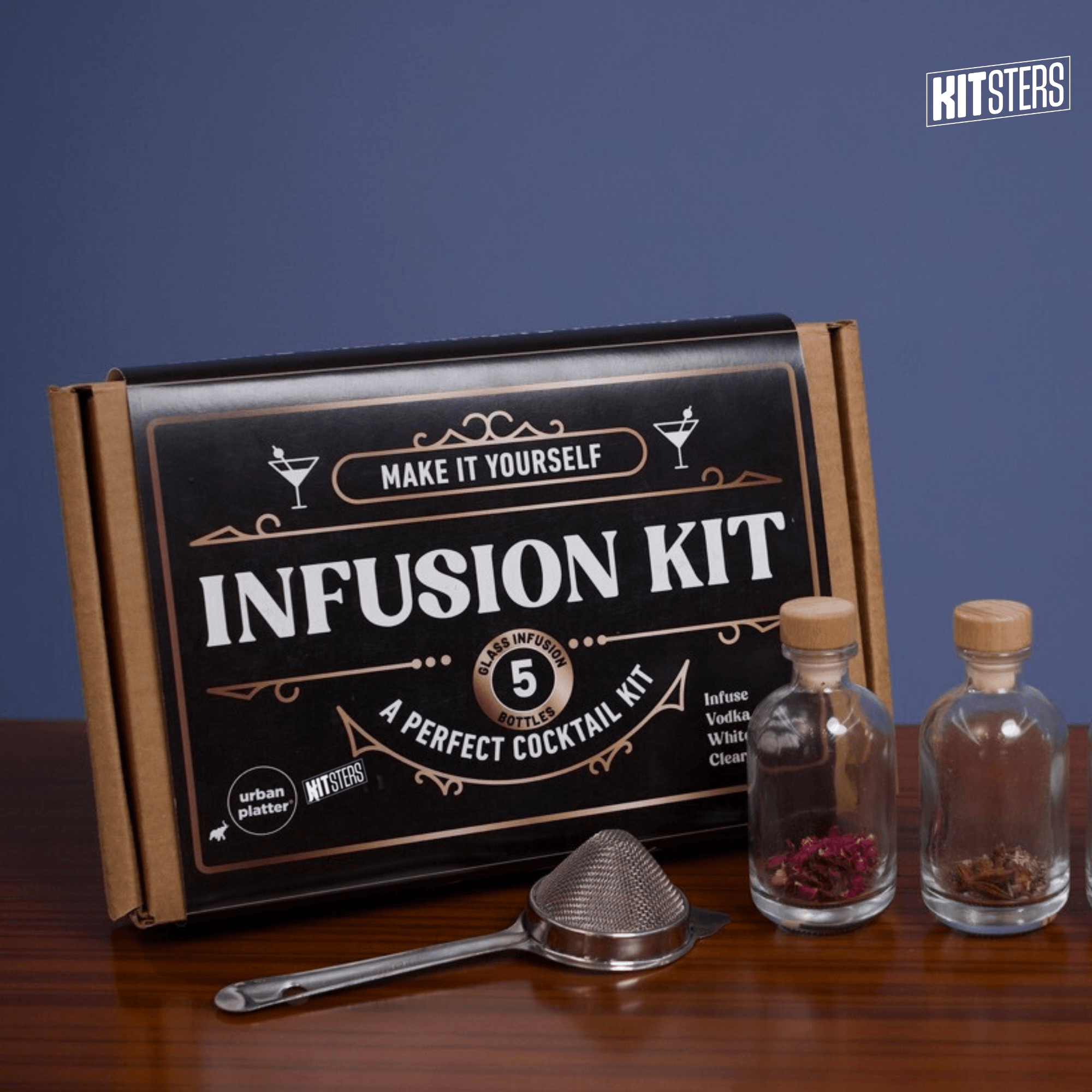 Buy Now DIY Vodka Infusion Kit with Video Best Premium Gift Kitsters