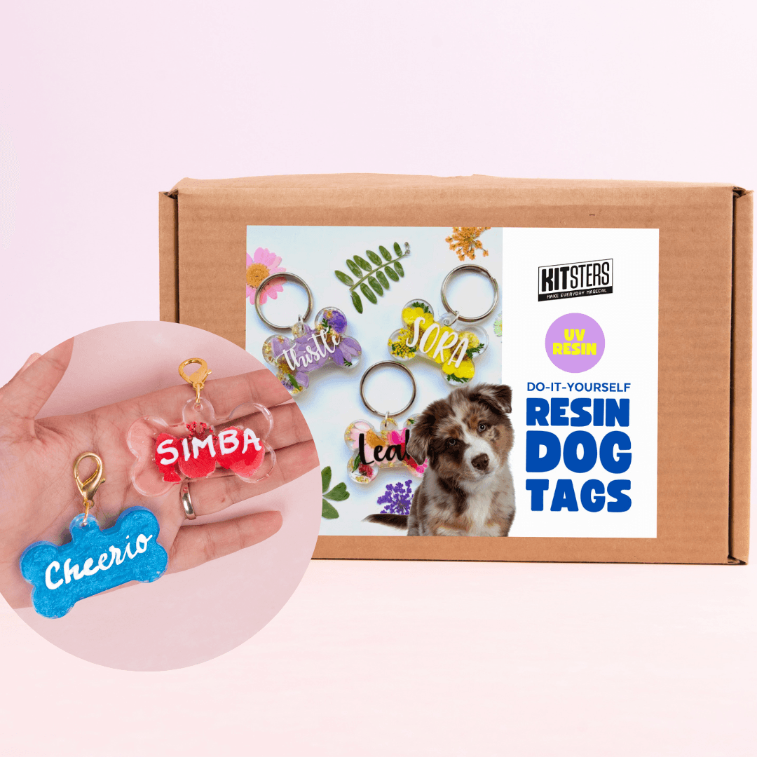DIY UV Resin Dog Tag Kit Resin Crafts Kitsters