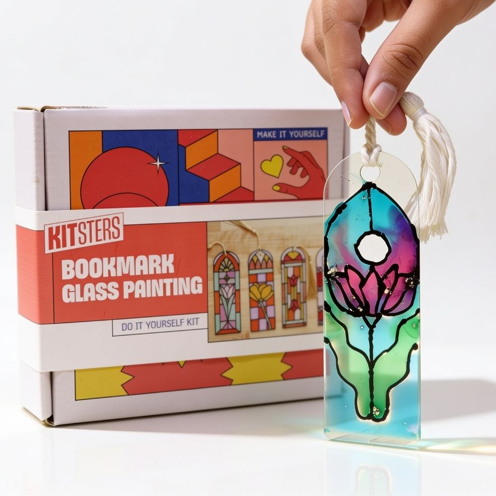 DIY Bookmark Glass Painting Kit