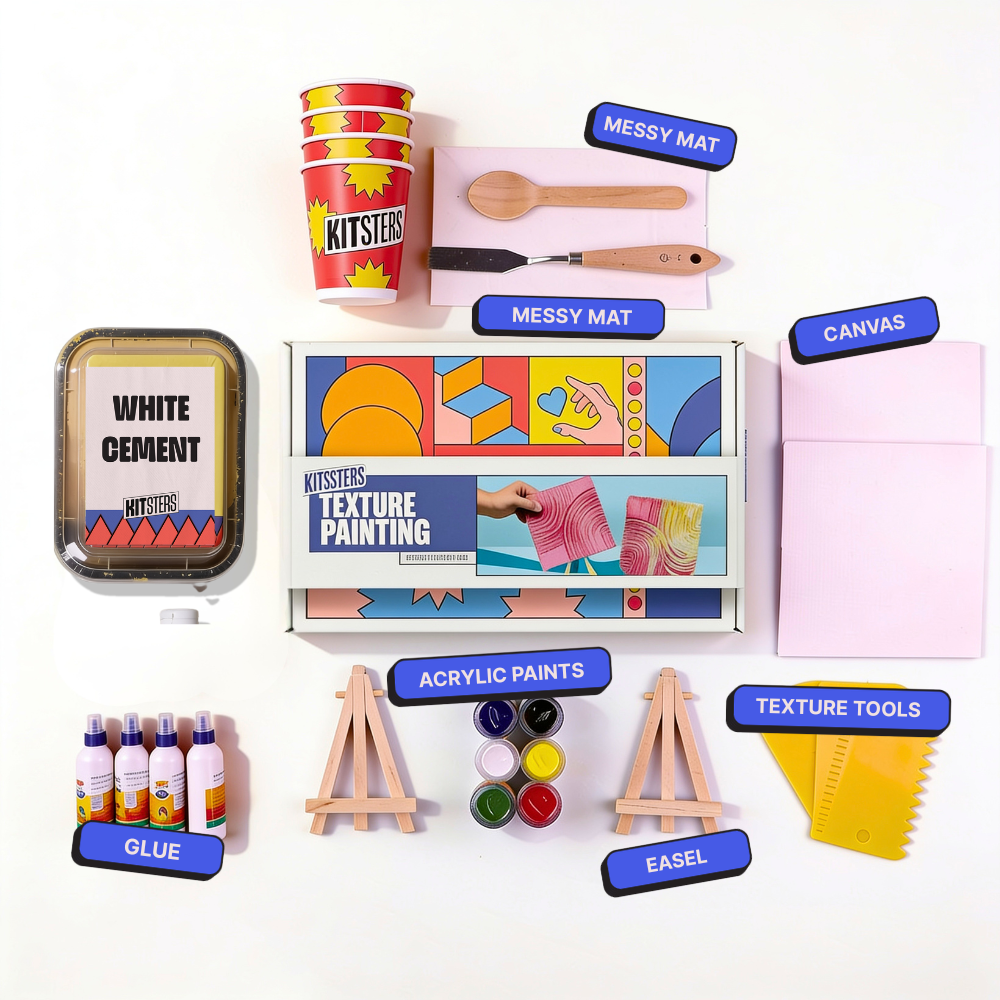 DIY Texture Painting Kit
