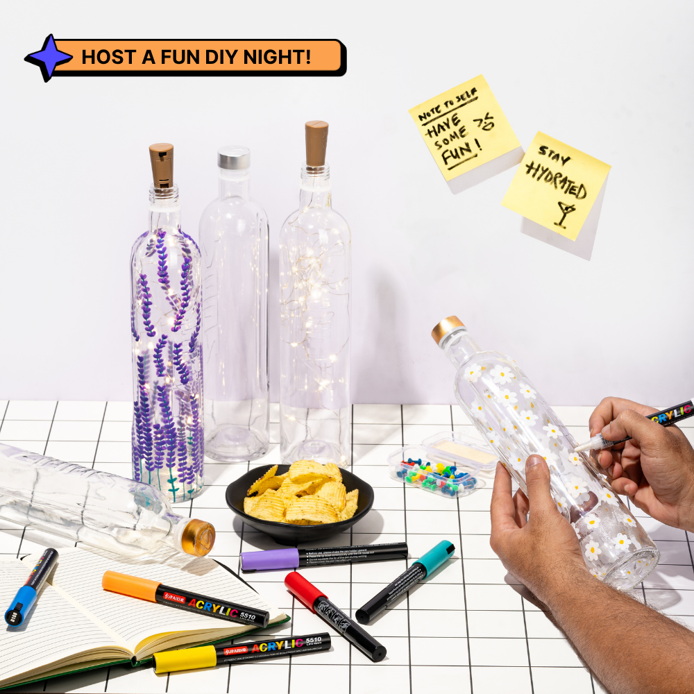 DIY Light Bottle Painting Kit