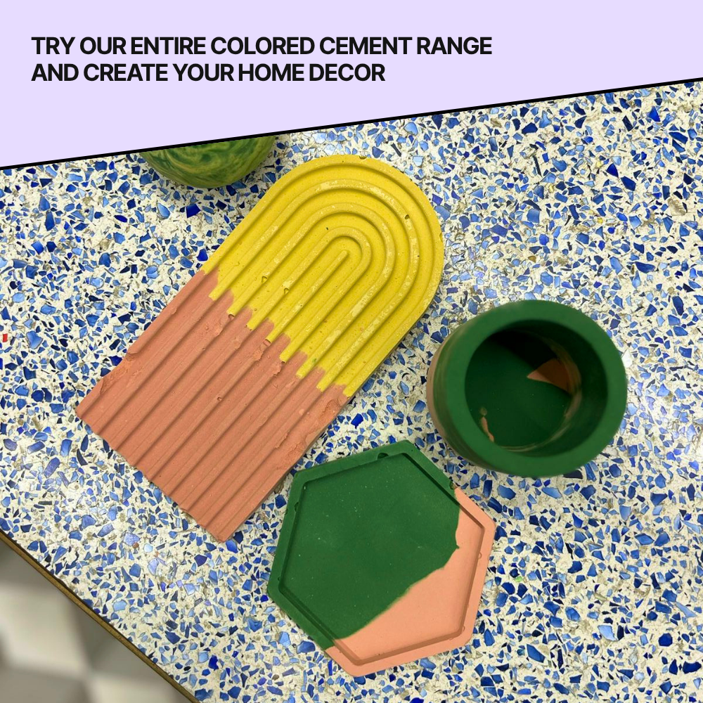 DIY Cement Coaster Kit