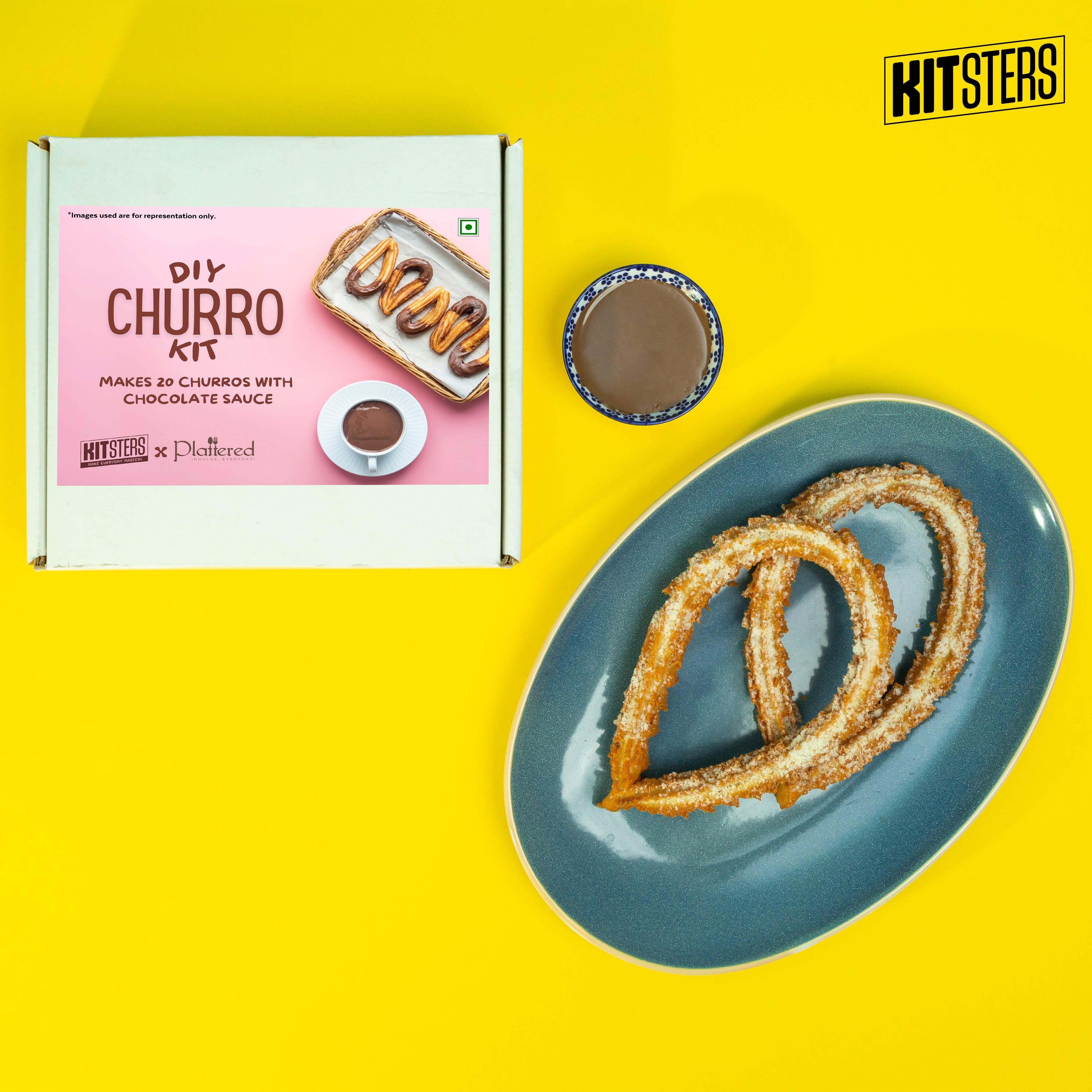 DIY Eggless Churro Kit Fun Food DIY Kits Kitsters