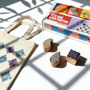 DIY Block Printing Kit (Tote Bag)