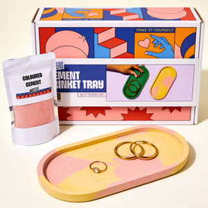 DIY Cement Trinket Tray Kit