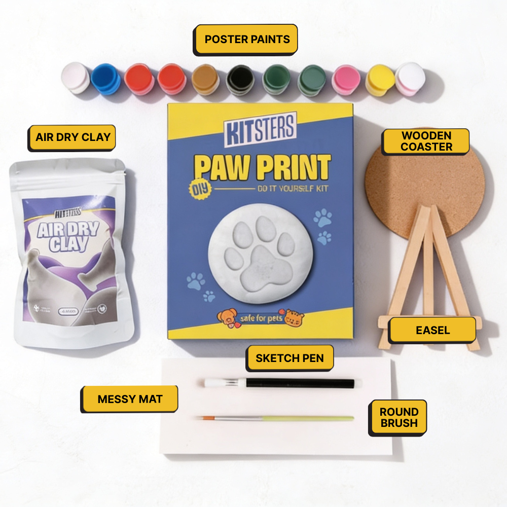DIY Paw Printing Kit