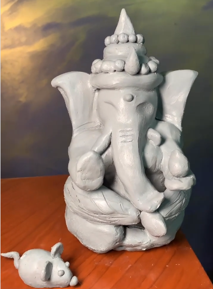 DIY Shadu Mati Ganpati Kit — made by a Kitsters maker