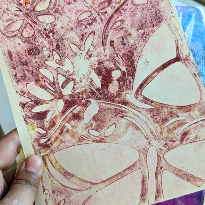DIY Gel Plate Monoprinting Kit — made by a Kitsters maker