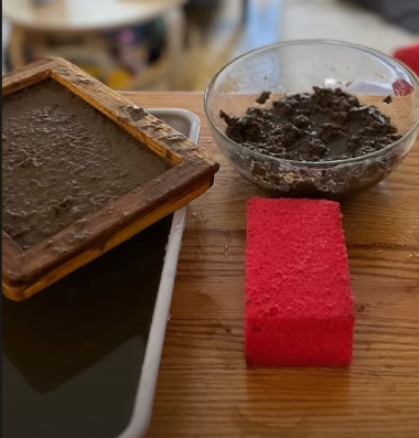 Handmade Paper Making Mould and Deckle Set — made by a Kitsters maker