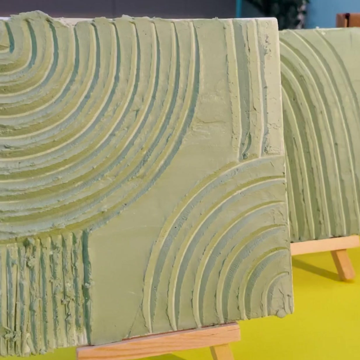 DIY Texture Painting Kit — made by a Kitsters maker
