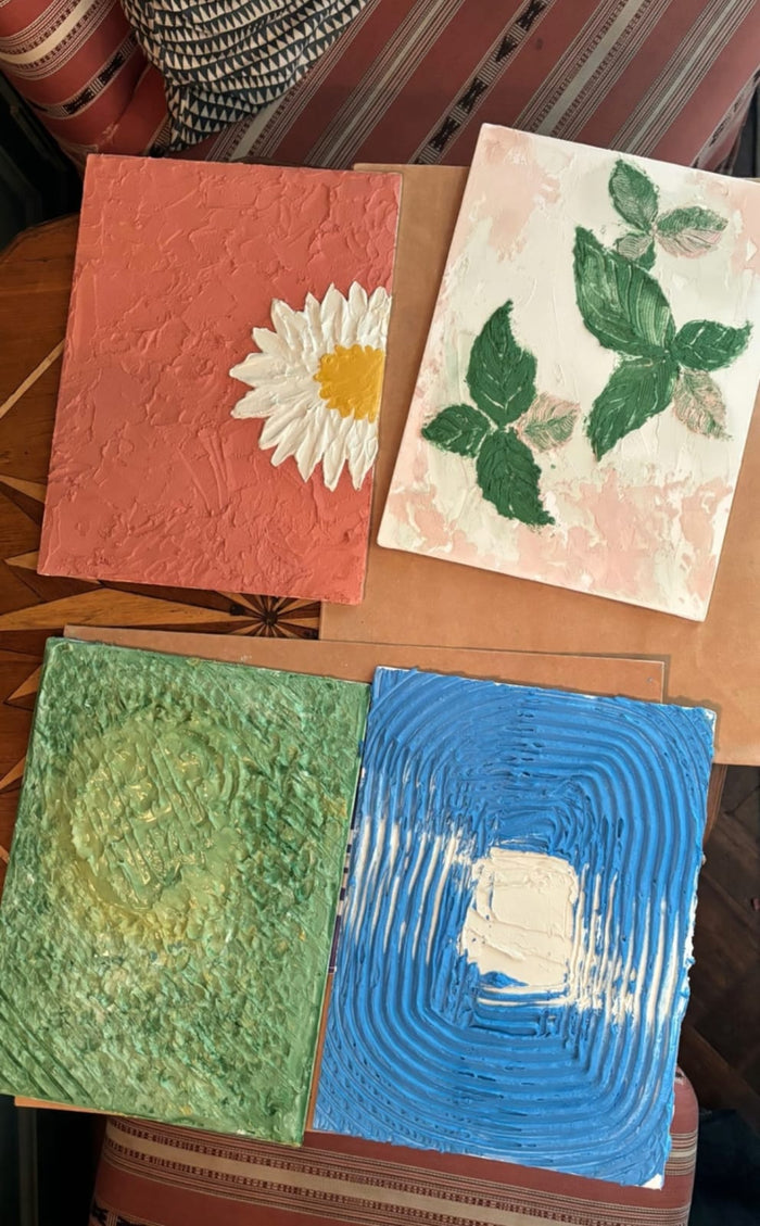DIY Texture Painting Kit — made by a Kitsters maker