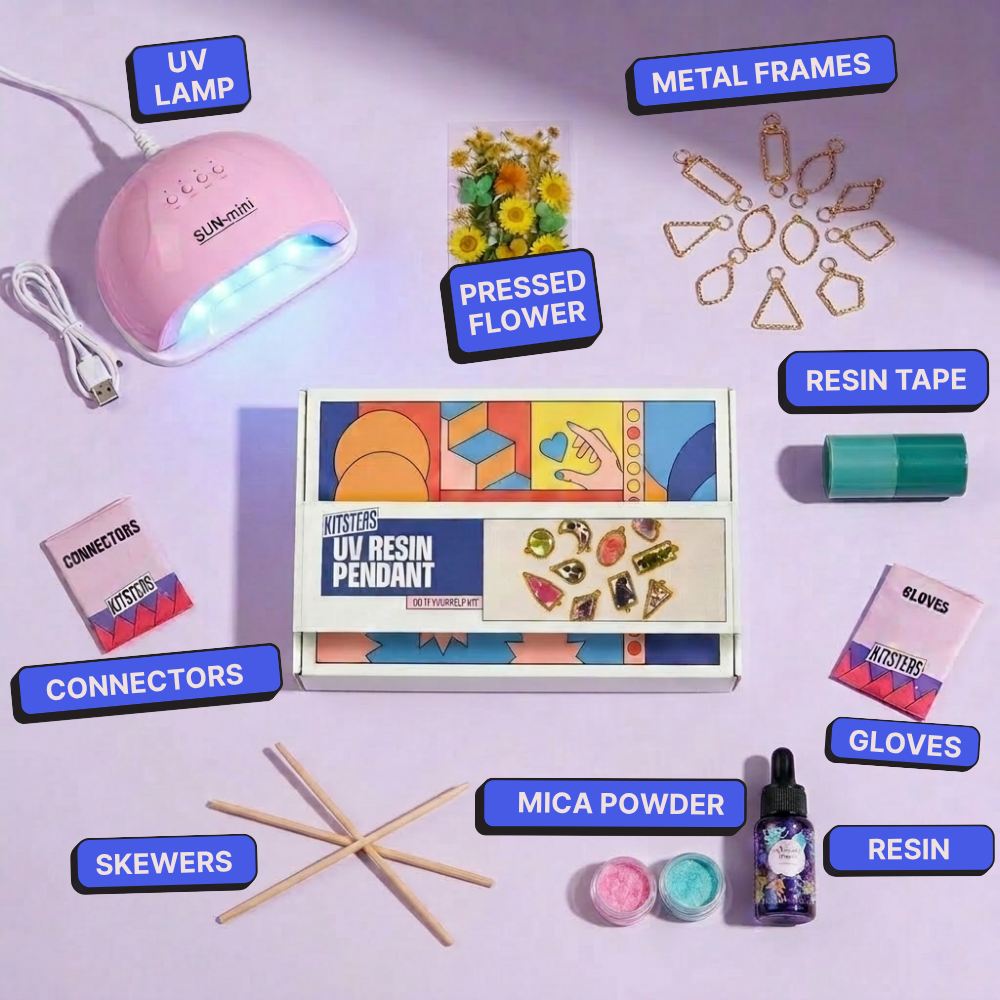 DIY UV Resin Pendant Kit