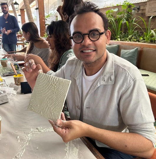 DIY Texture Painting Kit — made by a Kitsters maker