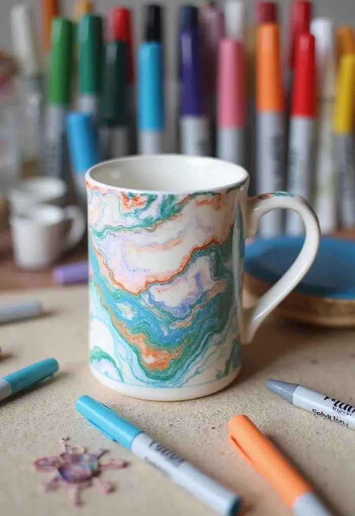 DIY Mug Marbling Kit — made by a Kitsters maker