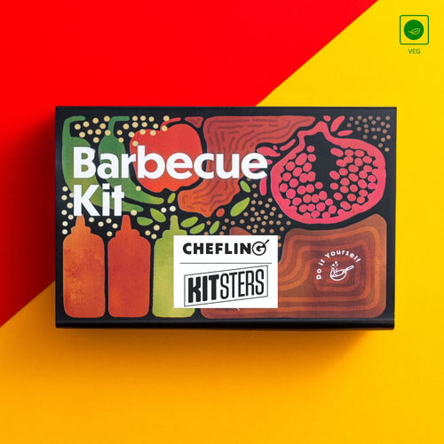DIY Barbecue Kit with Grill from Kitsters, a unique Father's Day gift idea in India