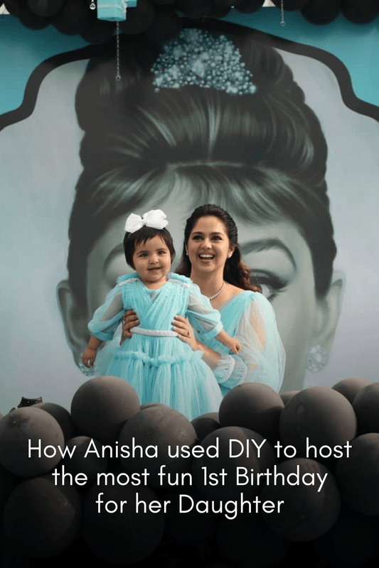 Anisha Jain celebrates her daughter's first birthday the Kitsters Way | Best birthday party activity ideas and return gifts 