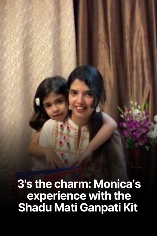 Simple,Hassle-Free and Logical - Monica's words for Shadu Mati Ganpati!
