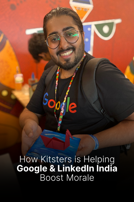 How Kitsters is helping Google & LinkedIn India Boost Morale | DIY Kits by Kitsters