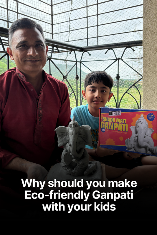 Why you should make eco-friendly Shadu Mati Ganpati with your kids