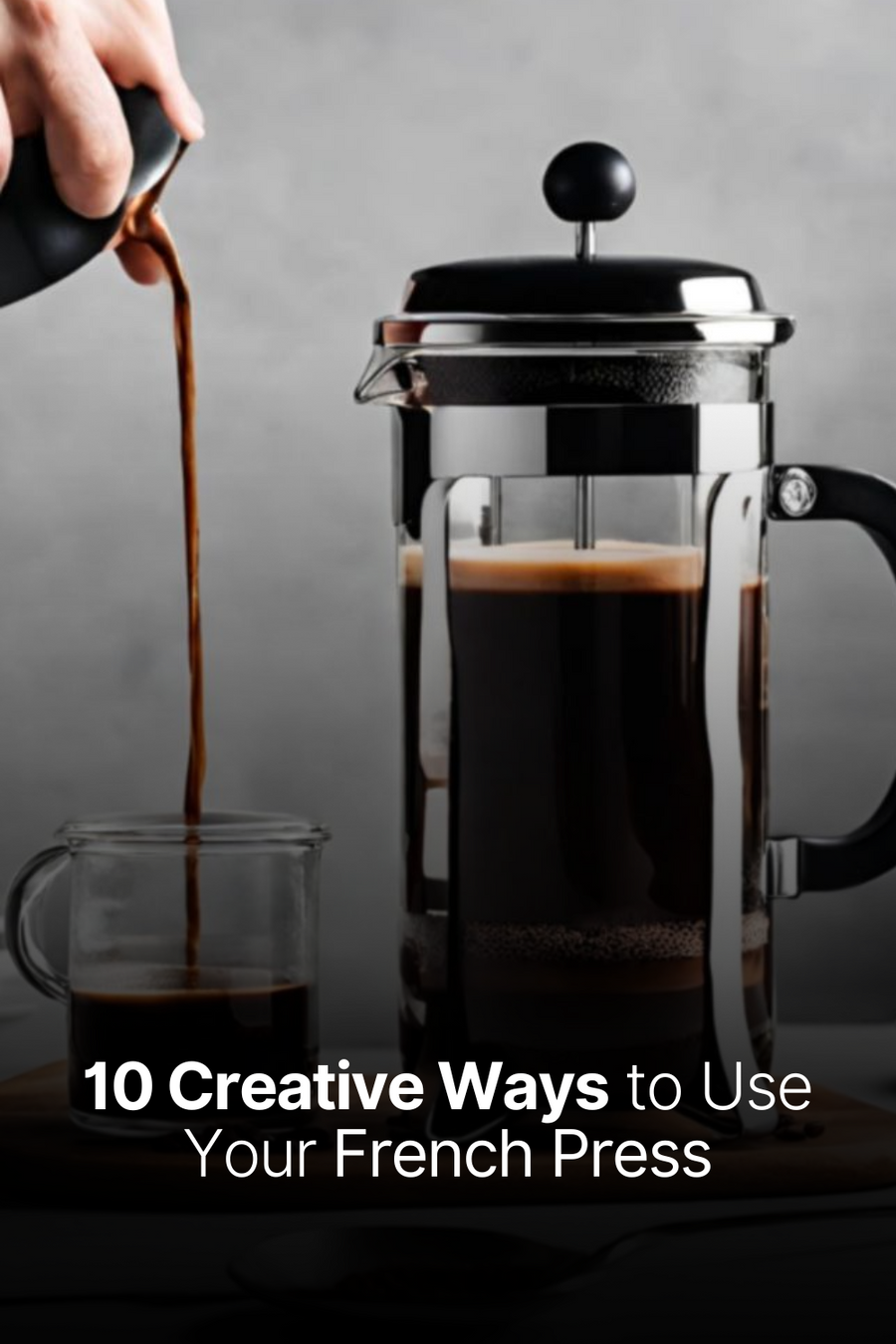 Creative ways to use your French Press | Gourmet Coffee Kit | Best Kit for Coffee Lovers | Kitsters
