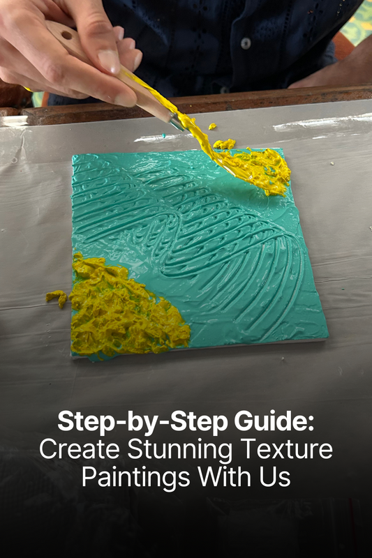 A Step-by-Step Guide to Using Your Kitsters DIY Texture Painting Kit | Create Stunning Textured Art