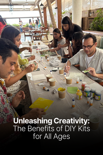DIY Kits for Adults by Kitsters, DIY Art and Craft Kits, Unique Return Gifts and Quality Time Spending