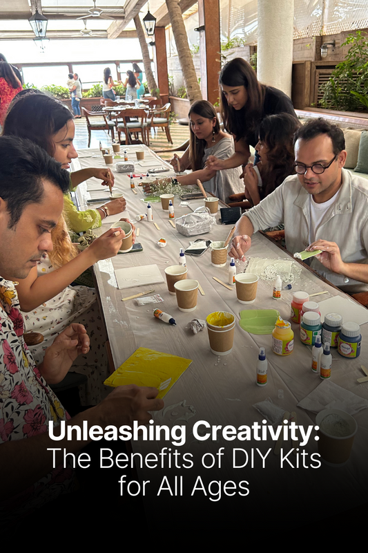 DIY Kits for Adults by Kitsters, DIY Art and Craft Kits, Unique Return Gifts and Quality Time Spending