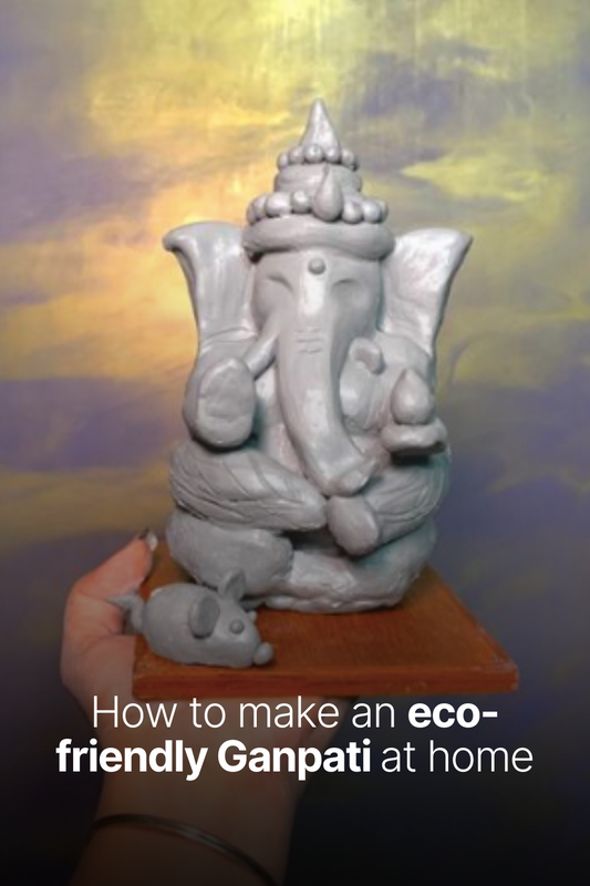 How to Make an Eco-Friendly Ganpati Murti at Home | DIY Kits by Kitsters