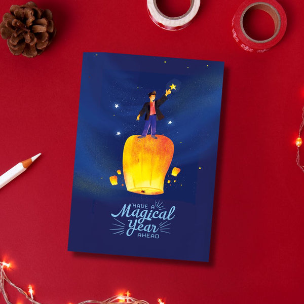 Greeting Card: Have A Magical Year Ahead