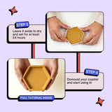 DIY Cement Coaster Kit