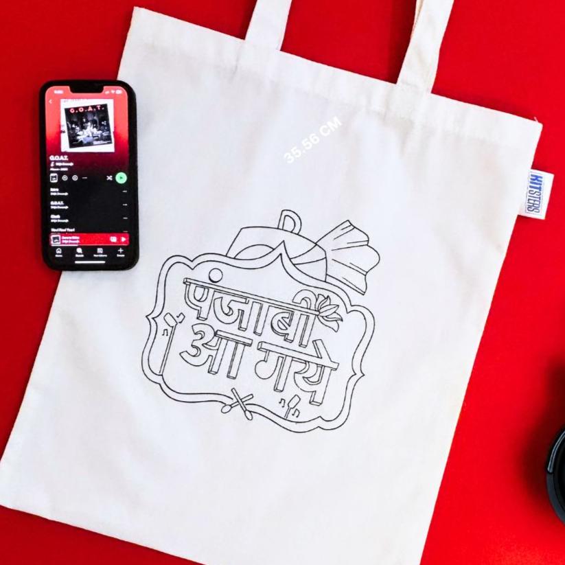 Tote Bag - Punjabi Aa gaye