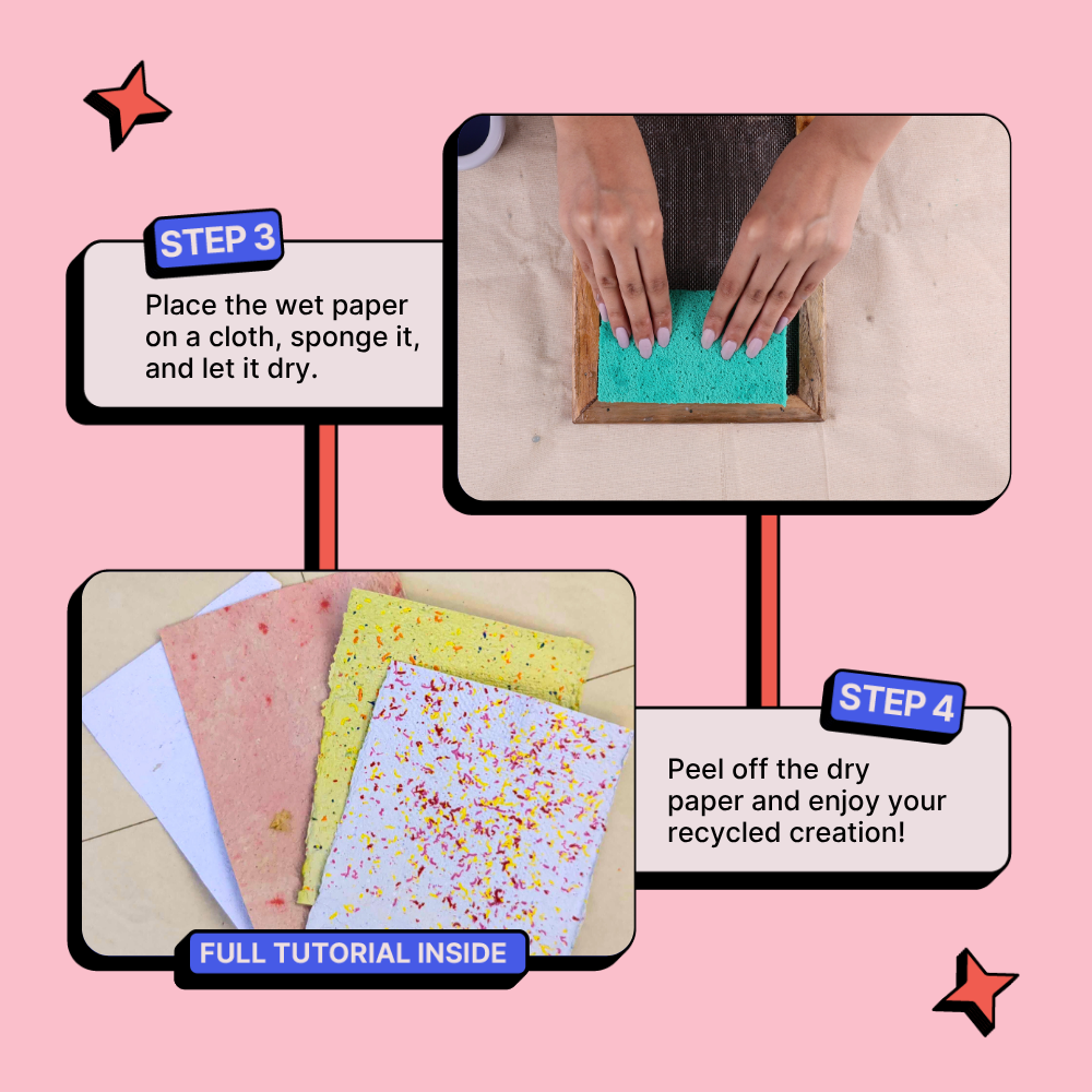 DIY Handmade Paper Kit