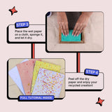 Handmade Paper Making Mould and Deckle Set