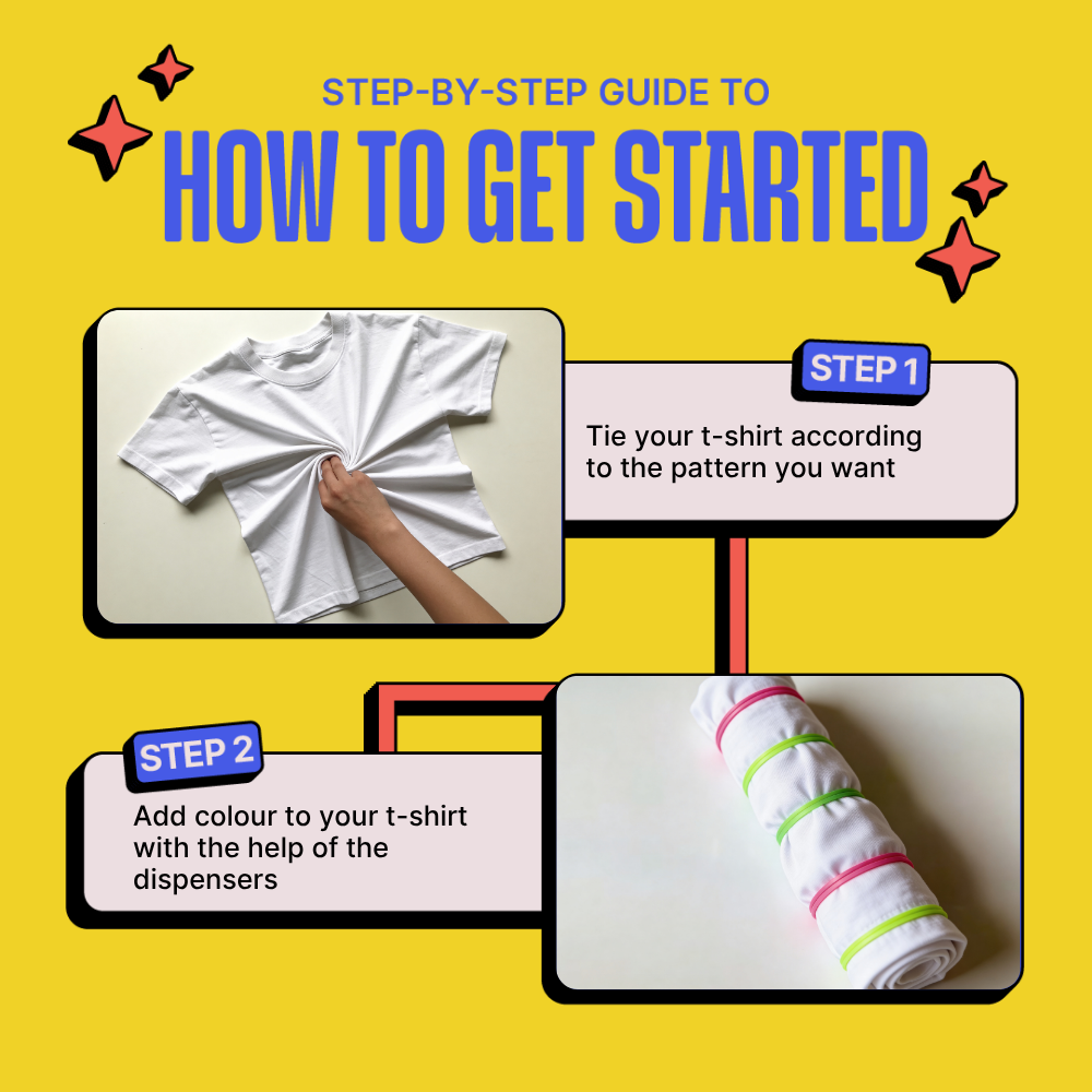 DIY T-Shirt Tie & Dye Kit