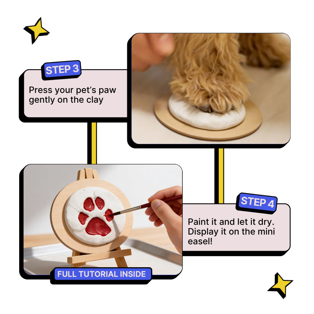 DIY Paw Printing Kit