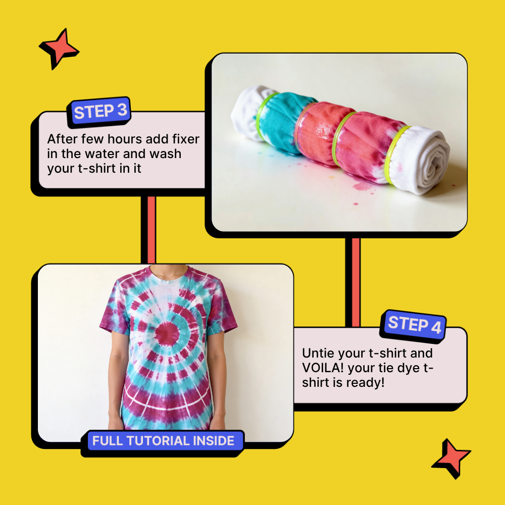 DIY T-Shirt Tie & Dye Kit