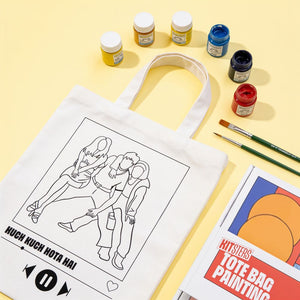 DIY Tote Bag Painting Kit -  Kuch Kuch Hota Hai