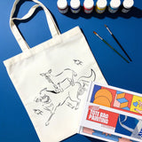 DIY Tote Bag Painting Kit -  Welcome