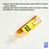 Lemon Yellow Tie-Dye Colour (5g)