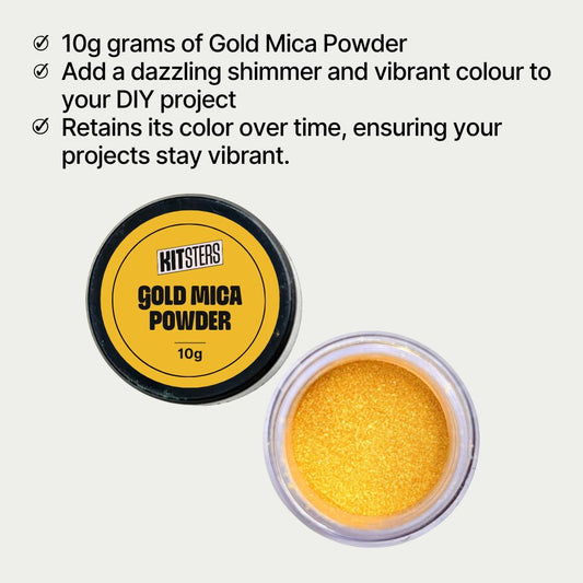 Gold Mica Powder (10g)