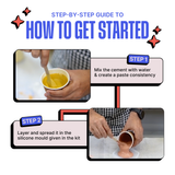 DIY Cement Trinket Tray Kit