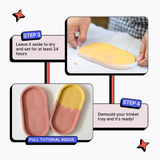 DIY Cement Trinket Tray Kit