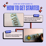 DIY UV Resin Pendant Kit