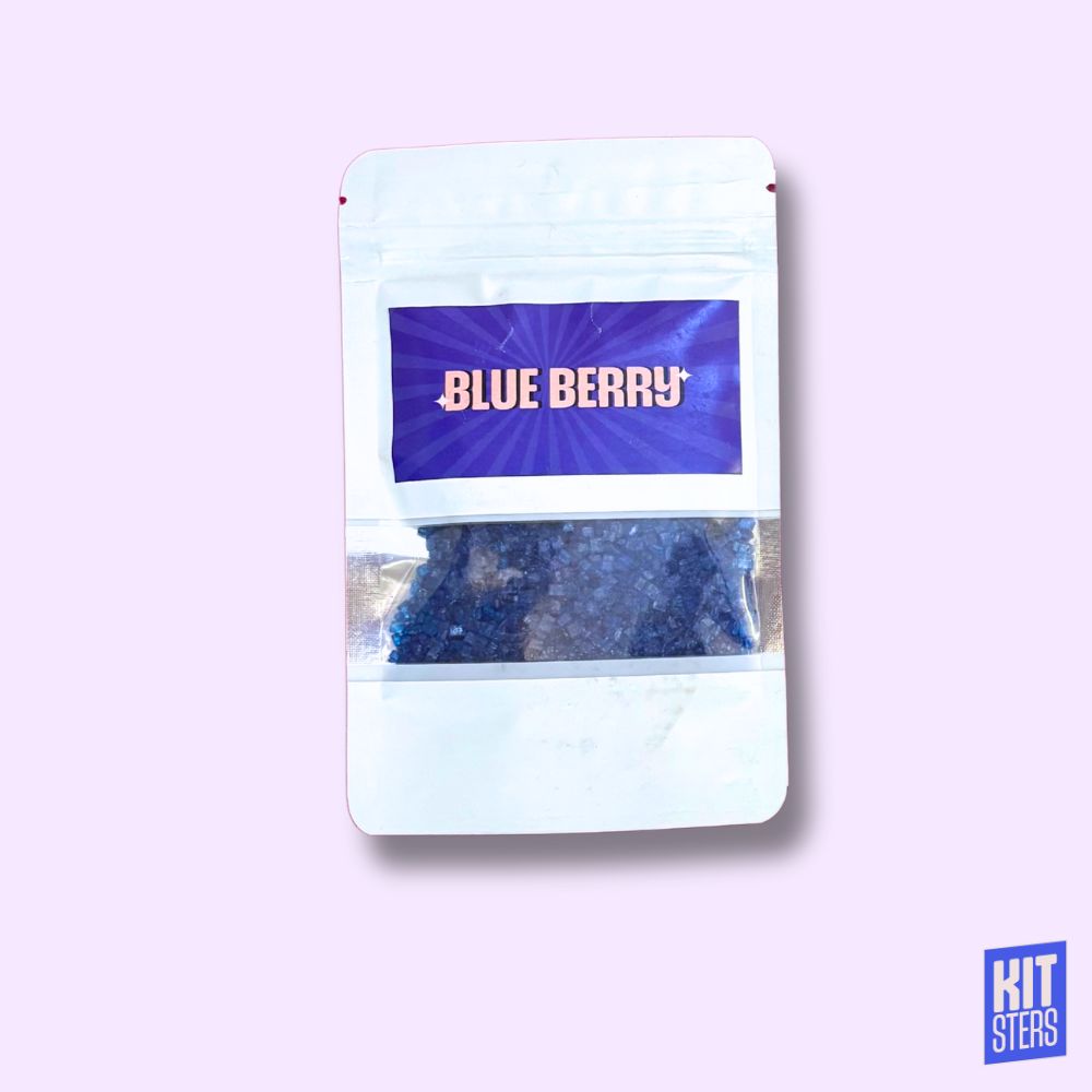 Cotton Candy Flavored Sugar - Blueberry (50g)